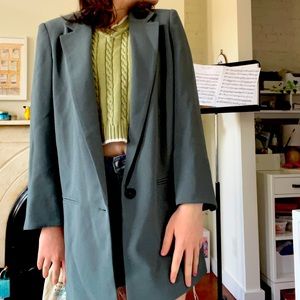 Mango Olive Blazer